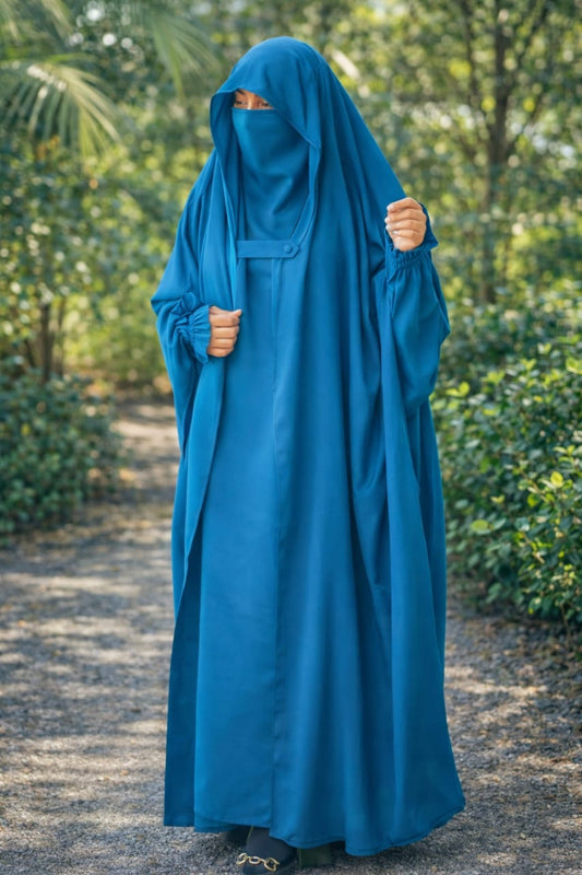 Saudi Jalbab Abaya (Royal Blue)