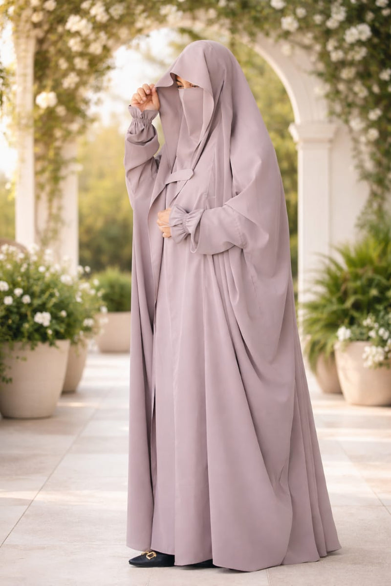 Saudi Jalbab Abaya (Pinkish)