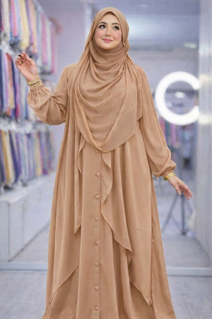 Irani Abaya (Pinkish)