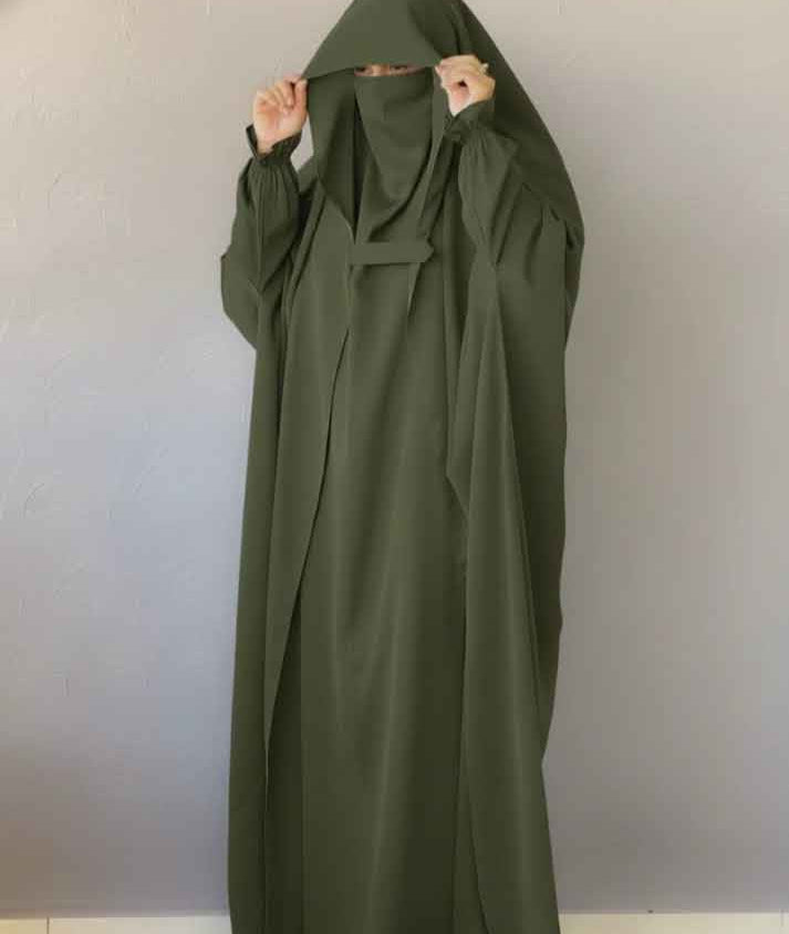 Saudi Jalbab Abaya (D-Green)